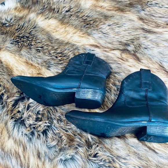 NINE WEST COWBOY BOOTS/BOOTIES - Picture 4 of 8